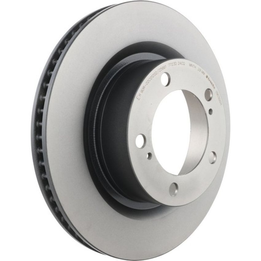 Brembo 09.C500.11 Premium Coated Vented Brake Rotor