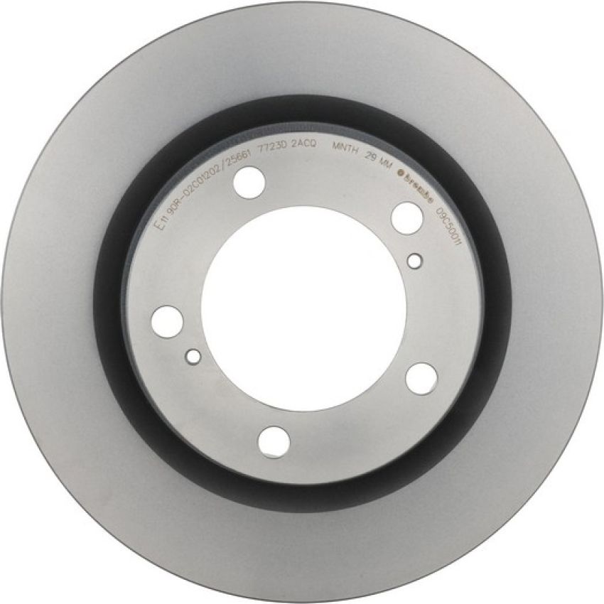 Brembo 09.C500.11 Premium Coated Vented Brake Rotor