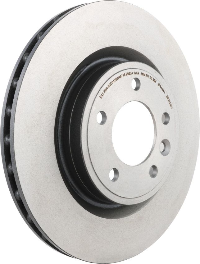 Brembo 09.C515.11 Premium Coated Vented Brake Rotor