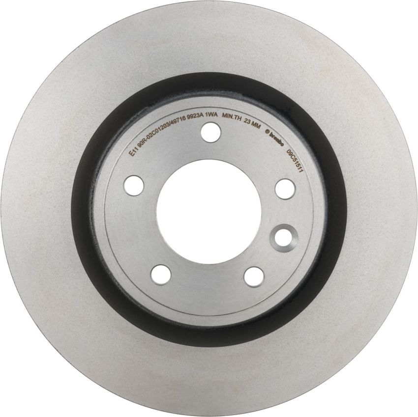 Brembo 09.C515.11 Premium Coated Vented Brake Rotor