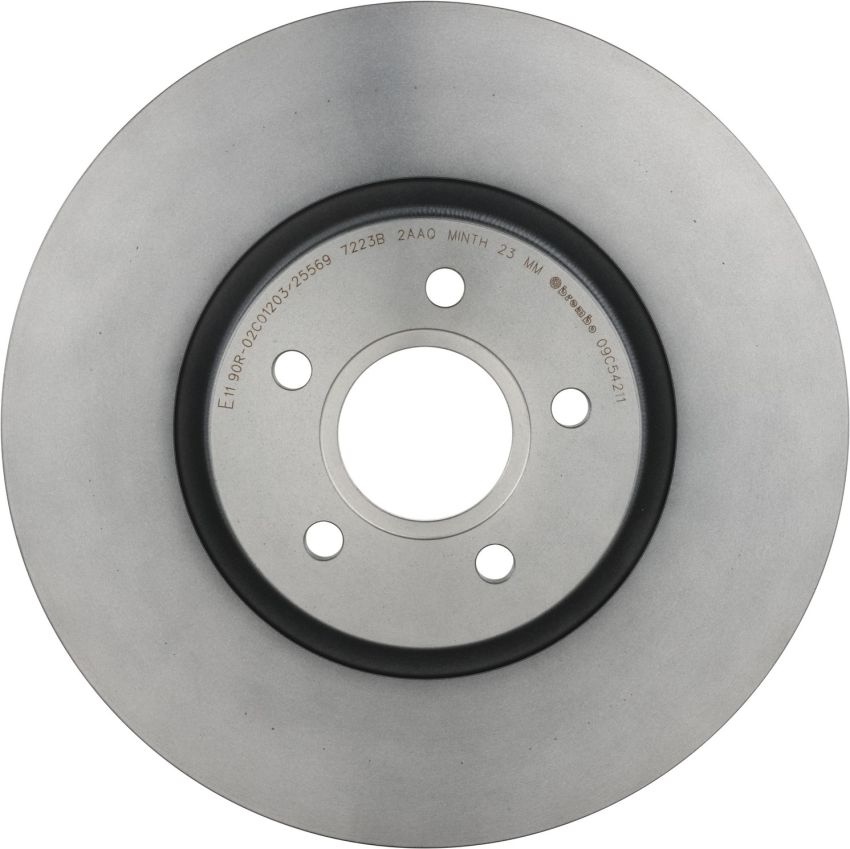 Brembo KT00690 Brembo ceramic brake pad and UV coated PVT  brake disc kit