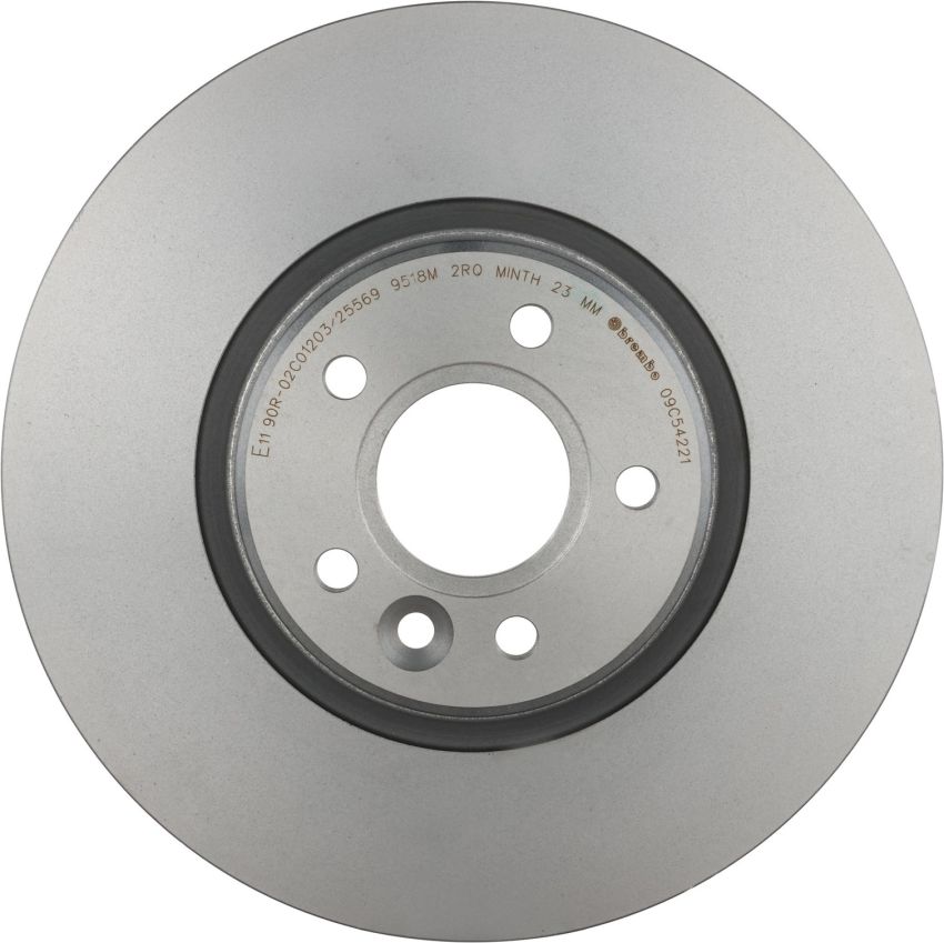 Brembo 09.C542.21 Premium Coated Vented Brake Rotor