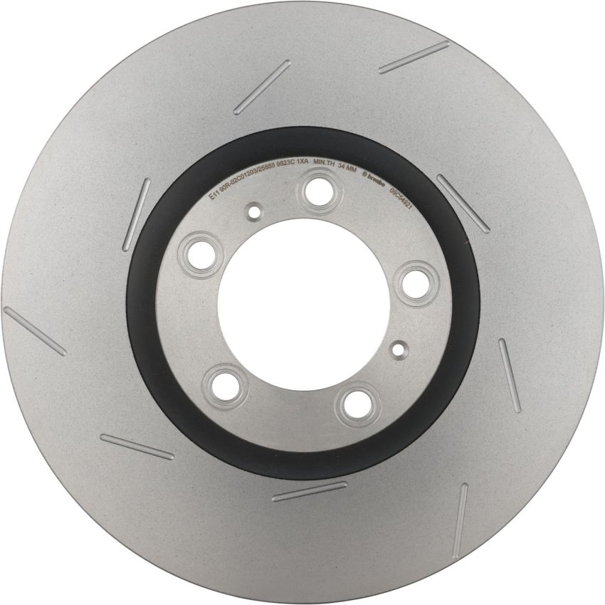 Brembo 09.C549.21 Premium Coated Vented Brake Rotor
