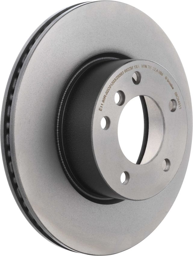 Brembo 09.C649.11 Premium Coated Vented Brake Rotor
