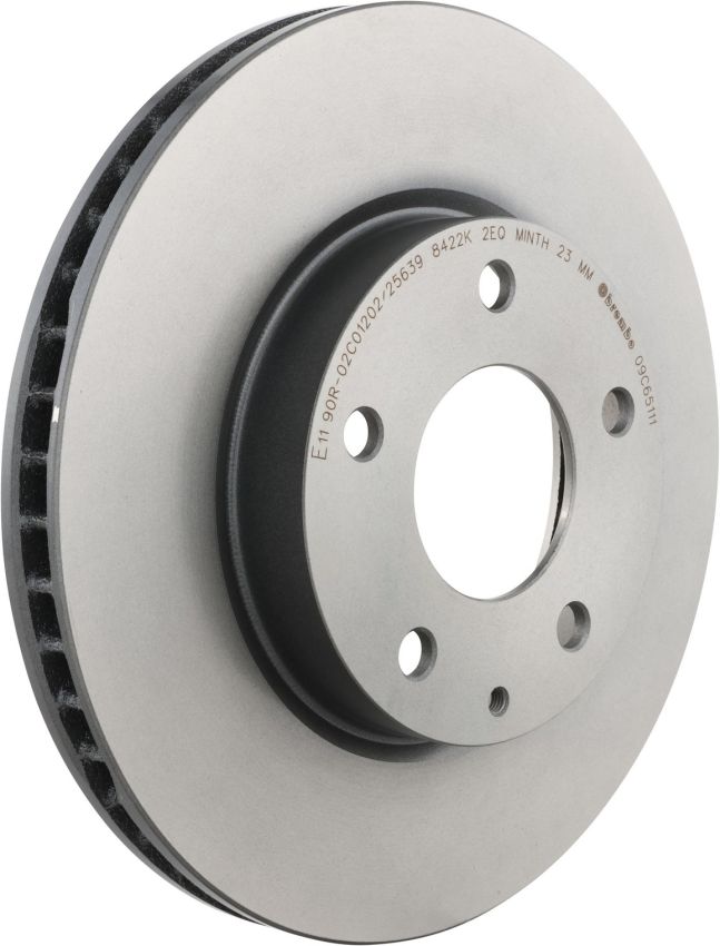 Brembo 09.C651.11 Premium Coated Vented Brake Rotor