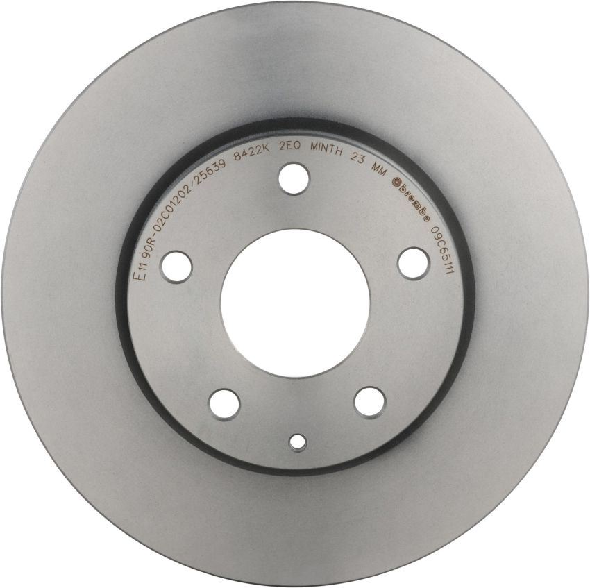 Brembo 09.C651.11 Premium Coated Vented Brake Rotor
