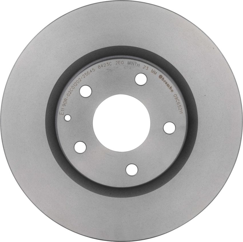 Brembo 09.C652.11 Premium Coated Vented Brake Rotor