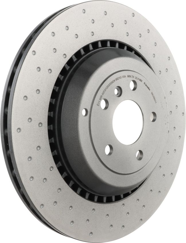 Brembo 09.C660.11 Premium Coated Vented Brake Rotor