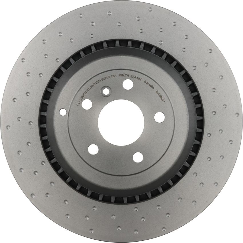 Brembo 09.C660.11 Premium Coated Vented Brake Rotor