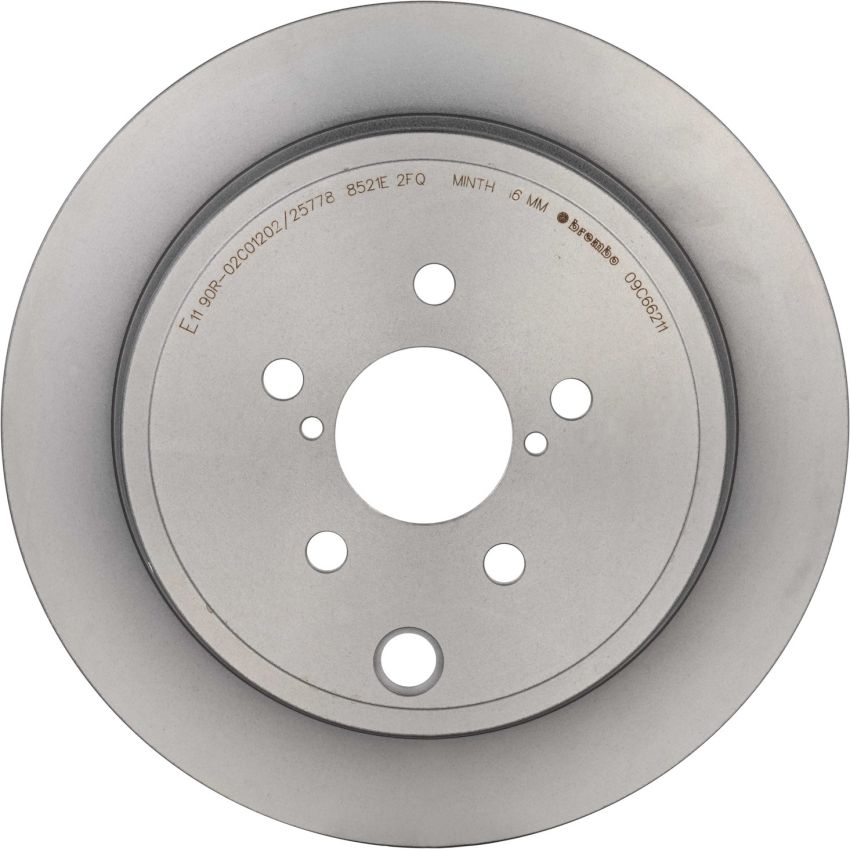 Brembo 09.C662.11 Premium Coated Vented Brake Rotor