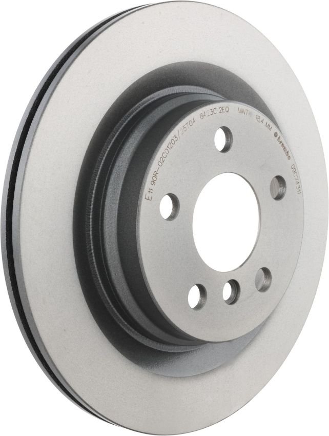 Brembo 09.C743.11 Premium Coated Vented Brake Rotor