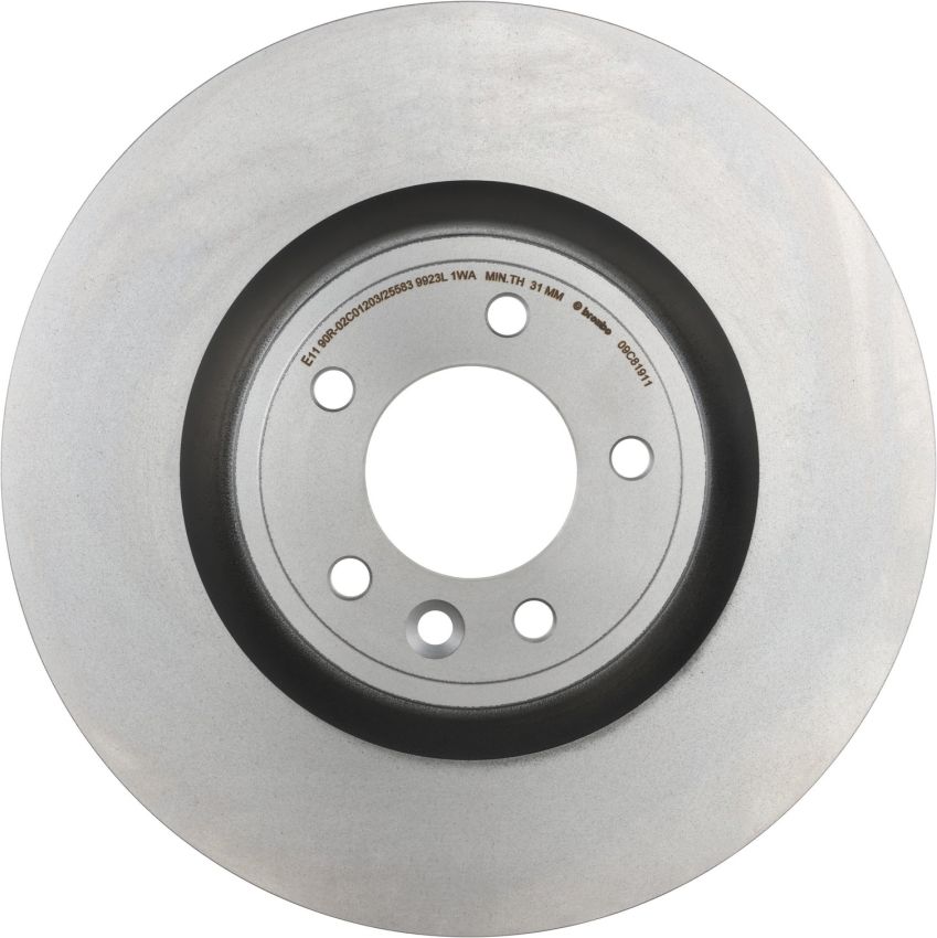 Brembo 09.C819.11 Premium Coated Vented Brake Rotor