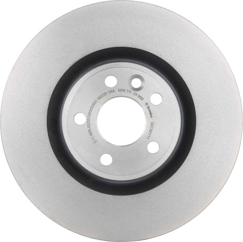 Brembo 09.C821.11 Premium Coated Vented Brake Rotor