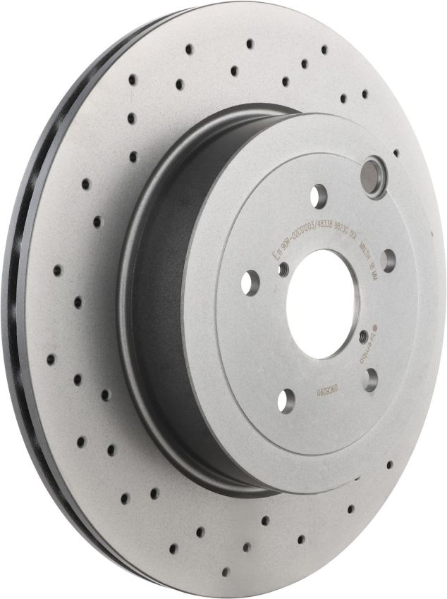 Brembo 09.C829.11 Premium Coated Vented Brake Rotor