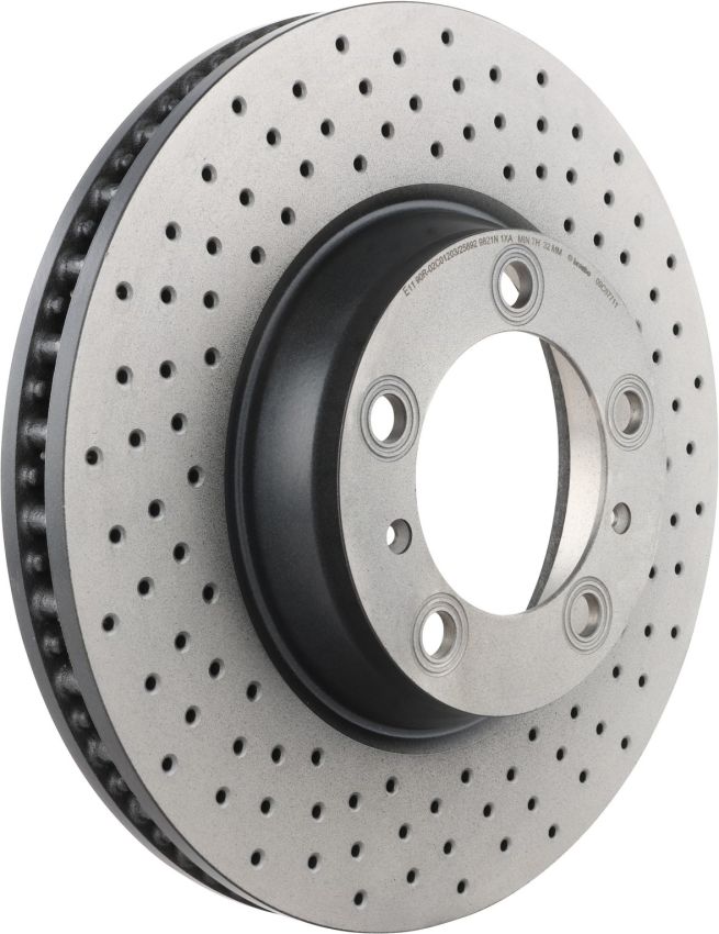 Brembo 09.C877.11 Premium Coated Vented Brake Rotor