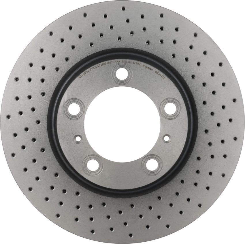 Brembo 09.C877.11 Premium Coated Vented Brake Rotor