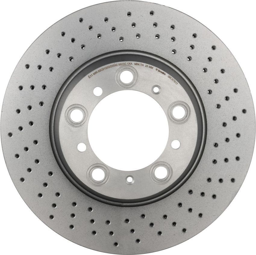 Brembo 09.C878.11 Premium Coated Vented Brake Rotor