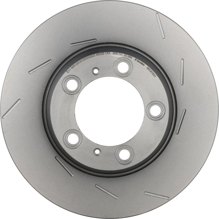 Brembo 09.C878.31 Premium Coated Vented Brake Rotor