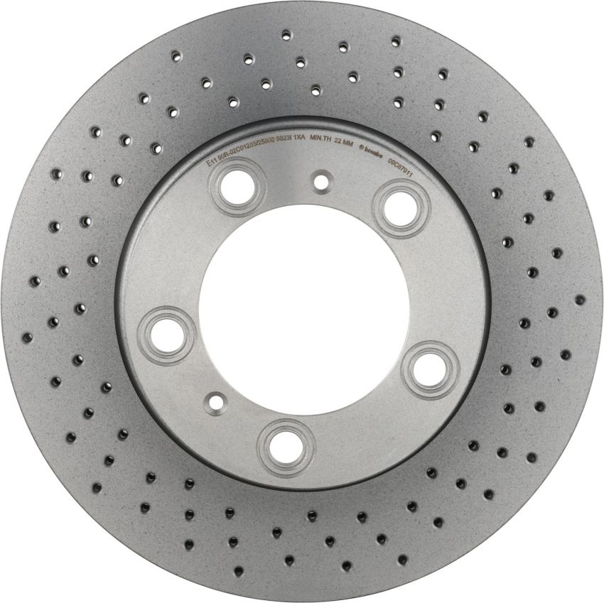 Brembo 09.C879.11 Premium Coated Vented Brake Rotor