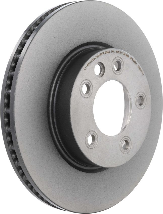 Brembo 09.C881.11 Premium Coated Vented Brake Rotor