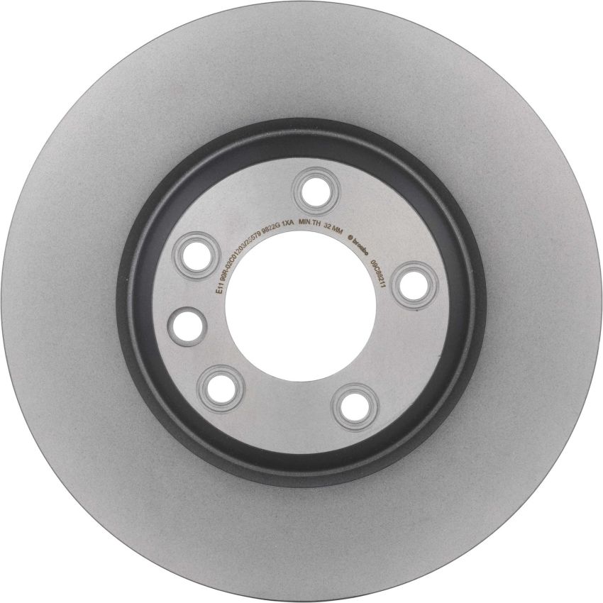 Brembo 09.C882.11 Premium Coated Vented Brake Rotor