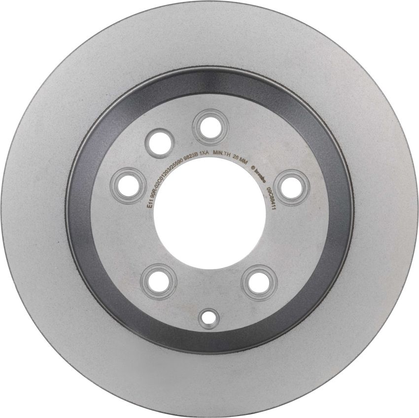 Brembo 09.C884.11 Premium Coated Vented Brake Rotor