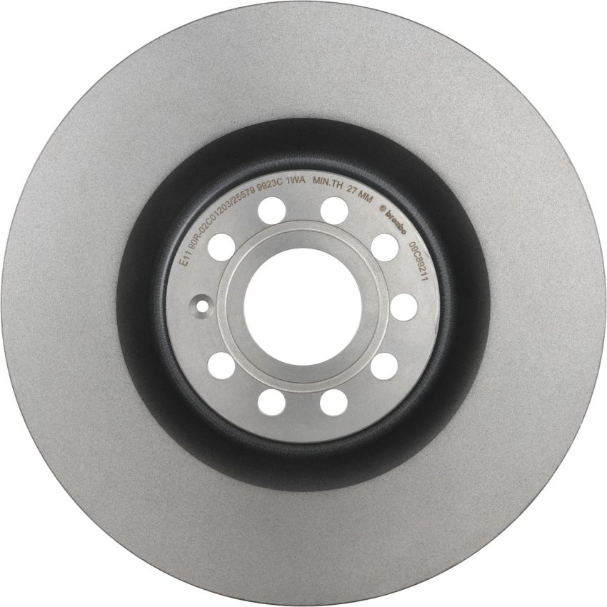 Brembo KT00980 Brembo ceramic brake pad and UV coated PVT  brake disc kit