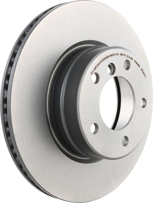 Brembo 09.C894.11 Premium Coated Vented Brake Rotor