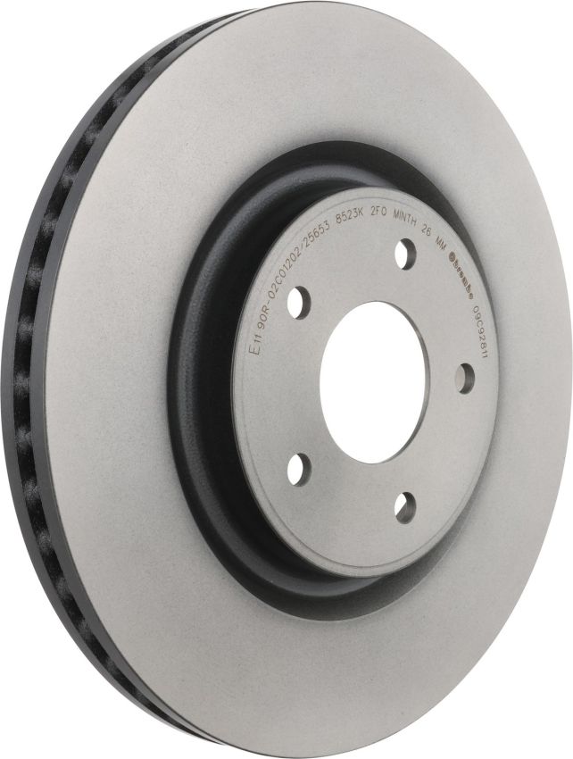 Brembo 09.C928.11 Premium Coated Vented Brake Rotor