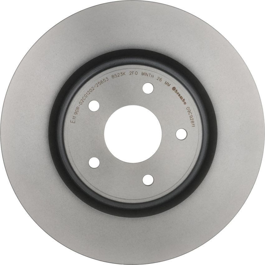 Brembo 09.C928.11 Premium Coated Vented Brake Rotor