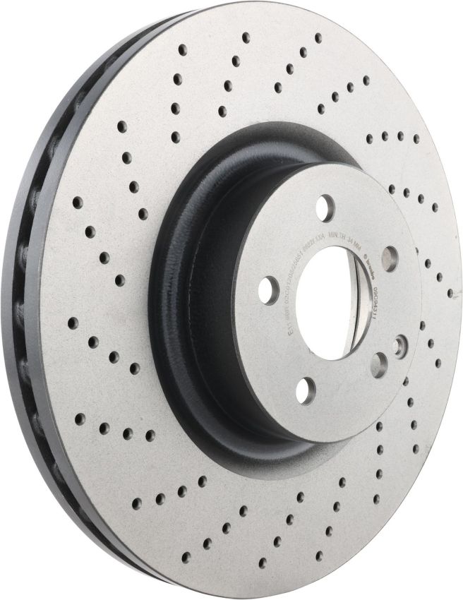 Brembo 09.C943.11 Premium Coated Vented Brake Rotor