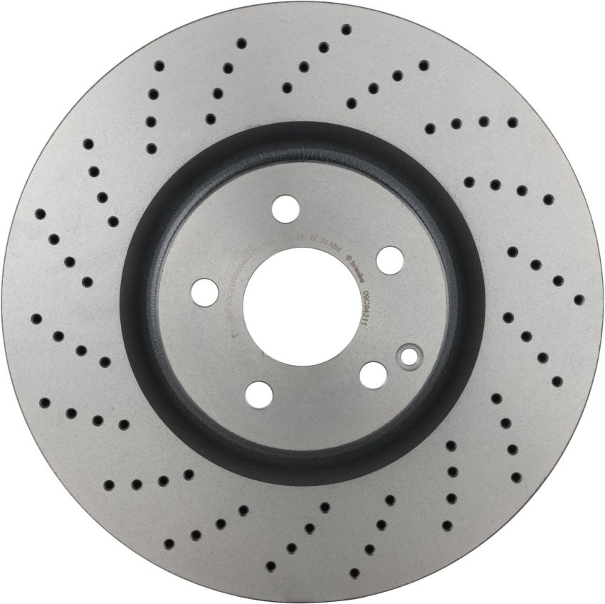 Brembo 09.C943.11 Premium Coated Vented Brake Rotor