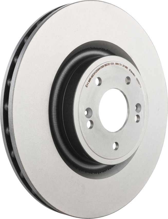 Brembo 09.D027.11 Premium Coated Vented Brake Rotor