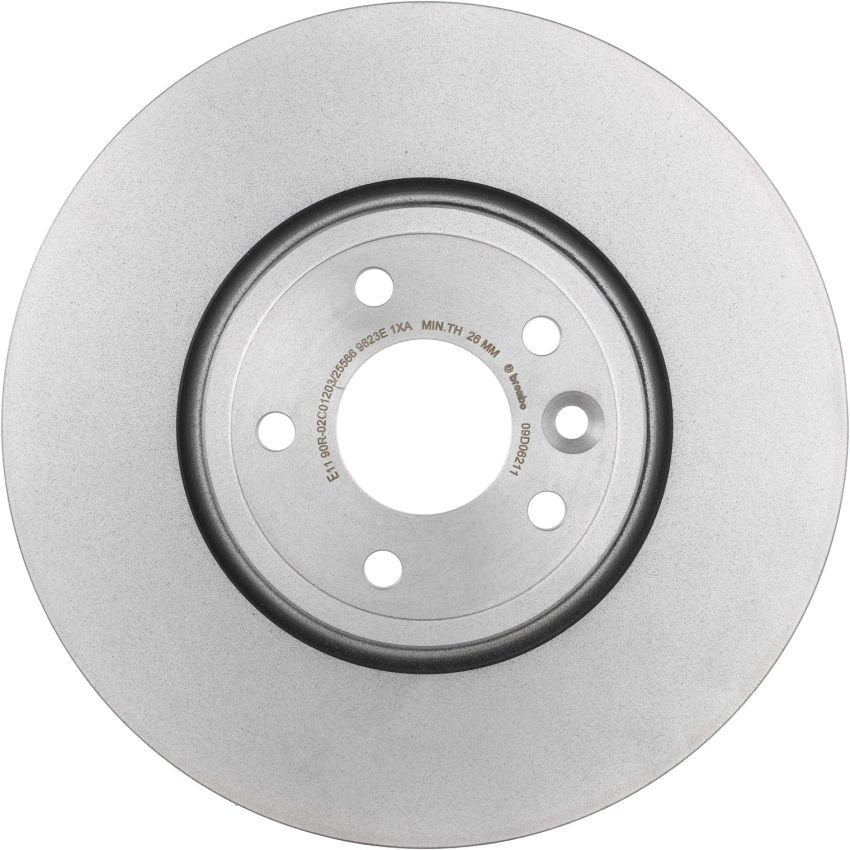 Brembo 09.D062.11 Premium Coated Vented Brake Rotor
