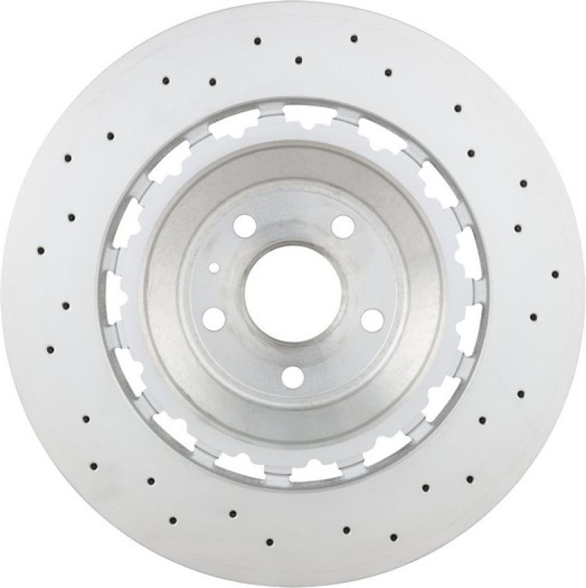 Brembo 09.D174.53 Premium Dual Cast Vented Drilled/Grooved UV Coated Brake Rotor