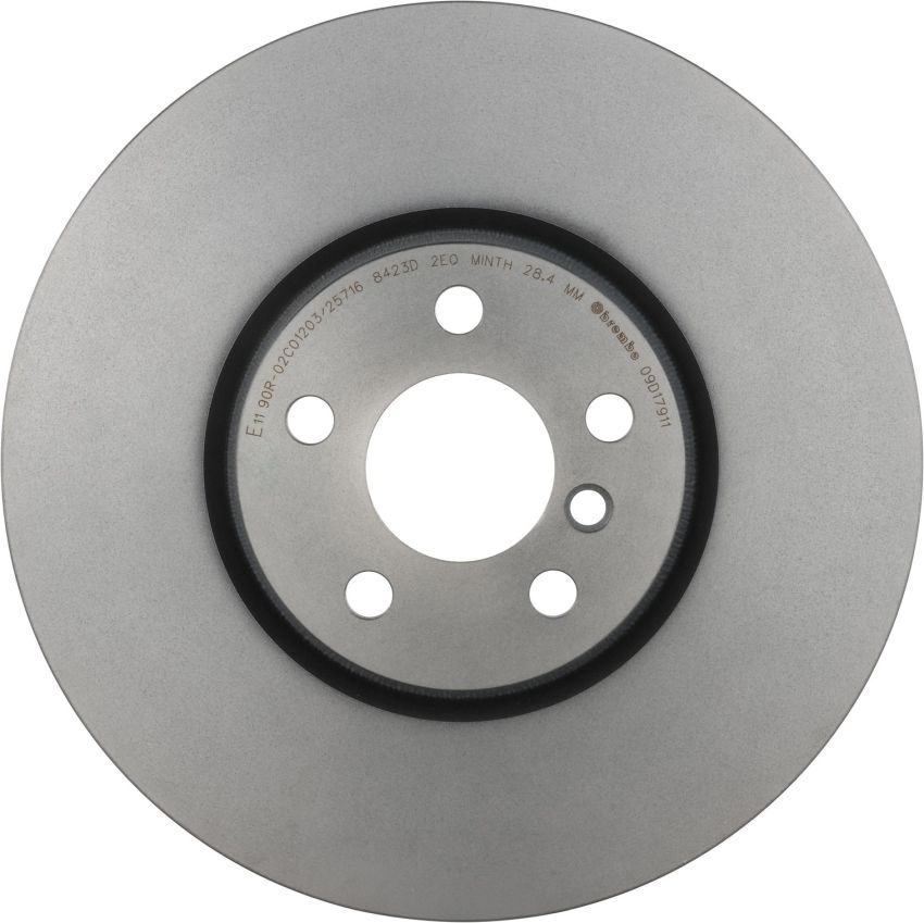 Brembo 09.D179.11 Premium Coated Vented Brake Rotor