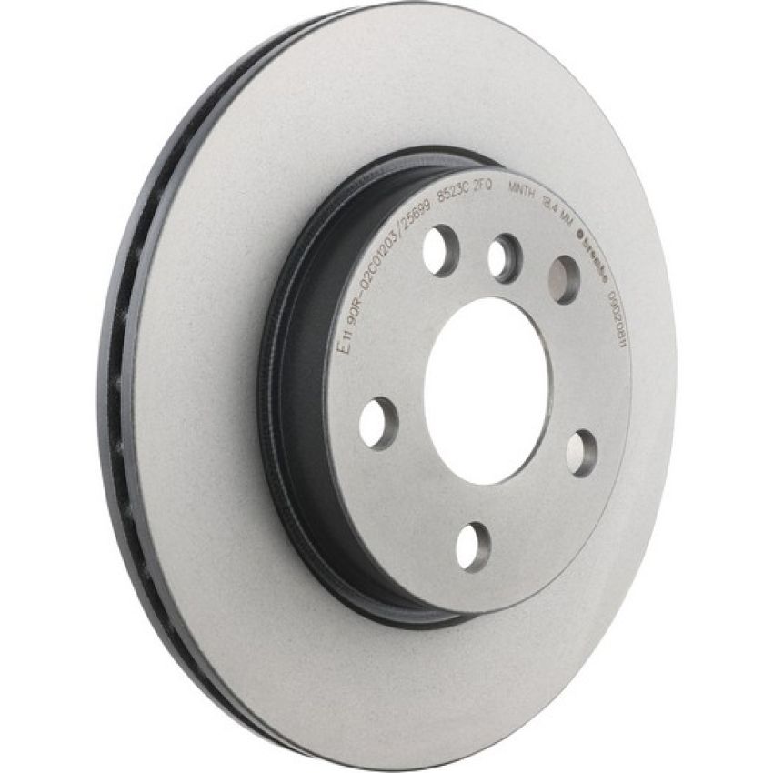 Brembo 09.D208.11 Premium Coated Vented Brake Rotor