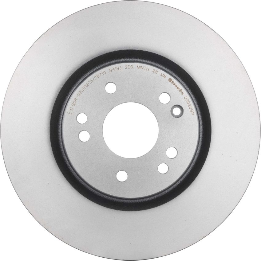 Brembo 09.D229.11 Premium Coated Vented Brake Rotor