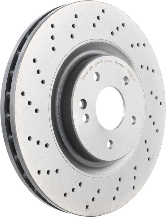 Brembo 09.D231.21 Premium Coated Vented Brake Rotor