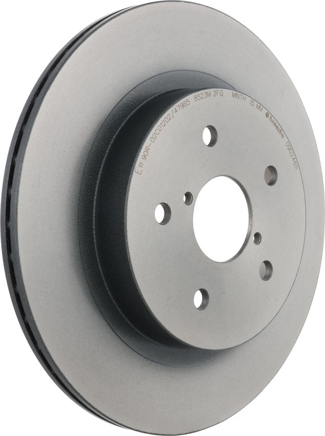 Brembo 09.D246.11 Premium Coated Vented Brake Rotor
