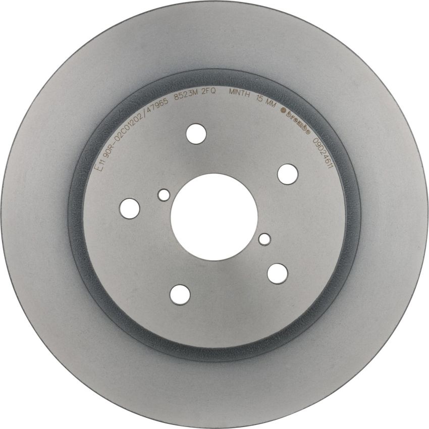 Brembo 09.D246.11 Premium Coated Vented Brake Rotor