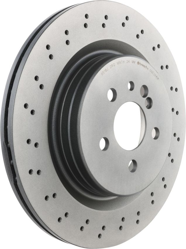 Brembo 09.D268.11 Premium Coated Vented Brake Rotor
