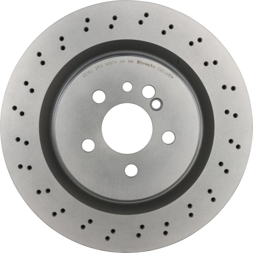 Brembo 09.D268.11 Premium Coated Vented Brake Rotor