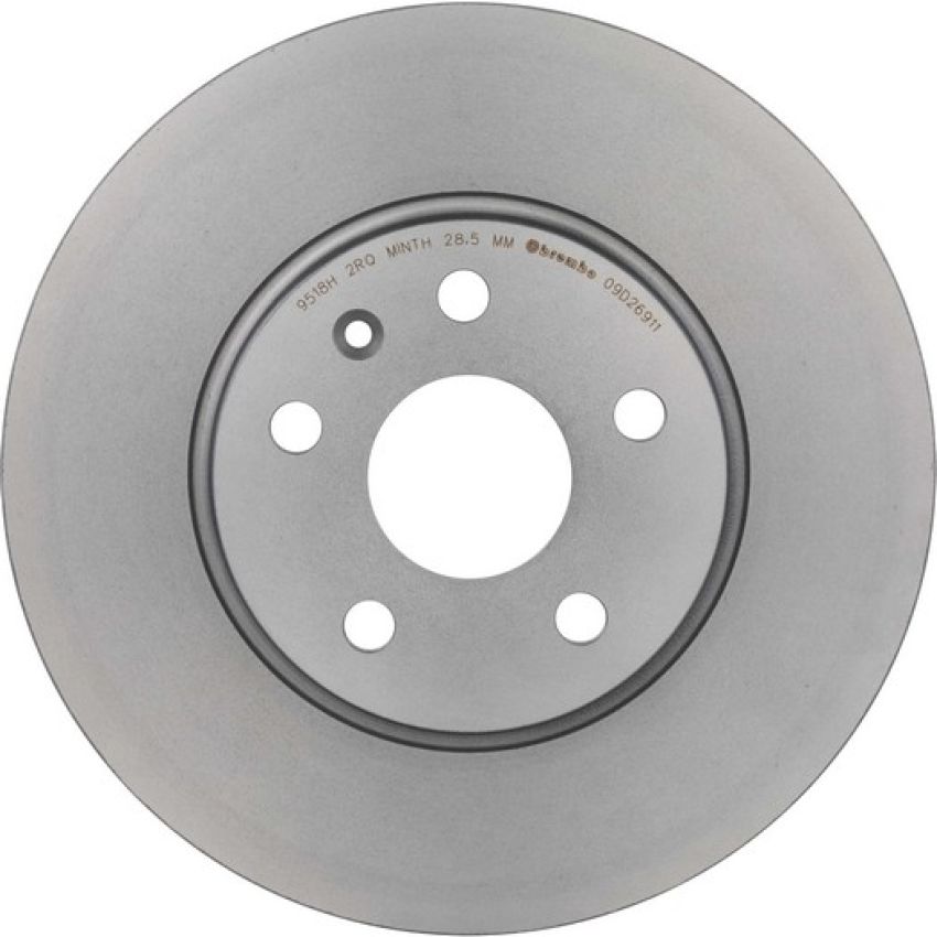 Brembo 09.D269.11 Premium Coated Vented Brake Rotor