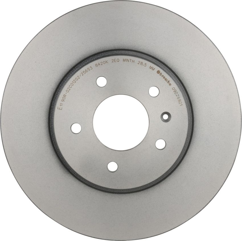 Brembo 09.D269.21 Premium Coated Vented Brake Rotor