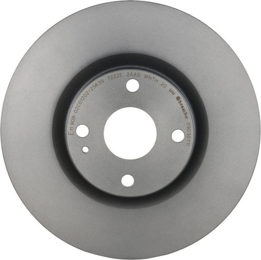 Brembo 09.D307.11 Premium Coated Vented Brake Rotor