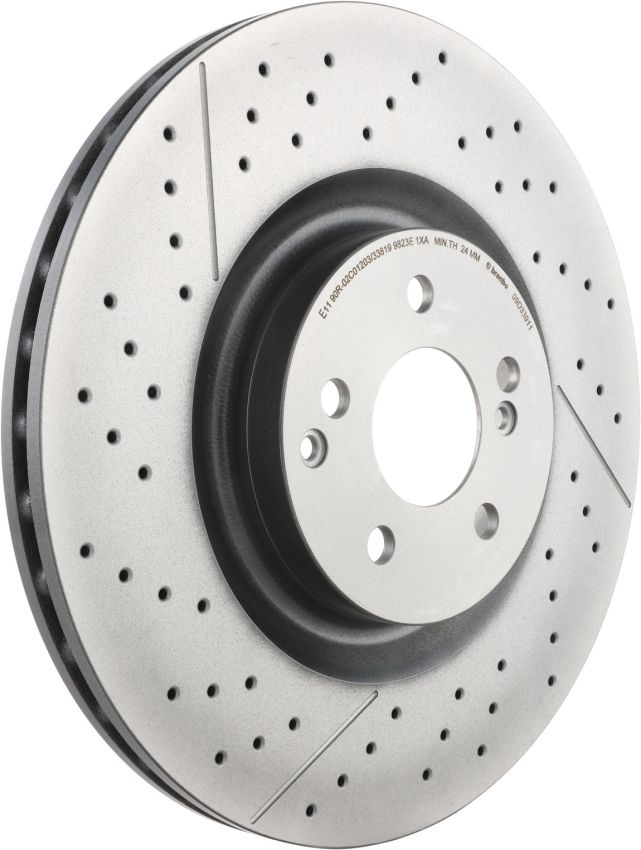 Brembo 09.D339.11 Premium Coated Vented Brake Rotor