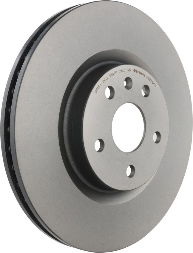 Brembo 09.D394.11 Premium Coated Vented Brake Rotor
