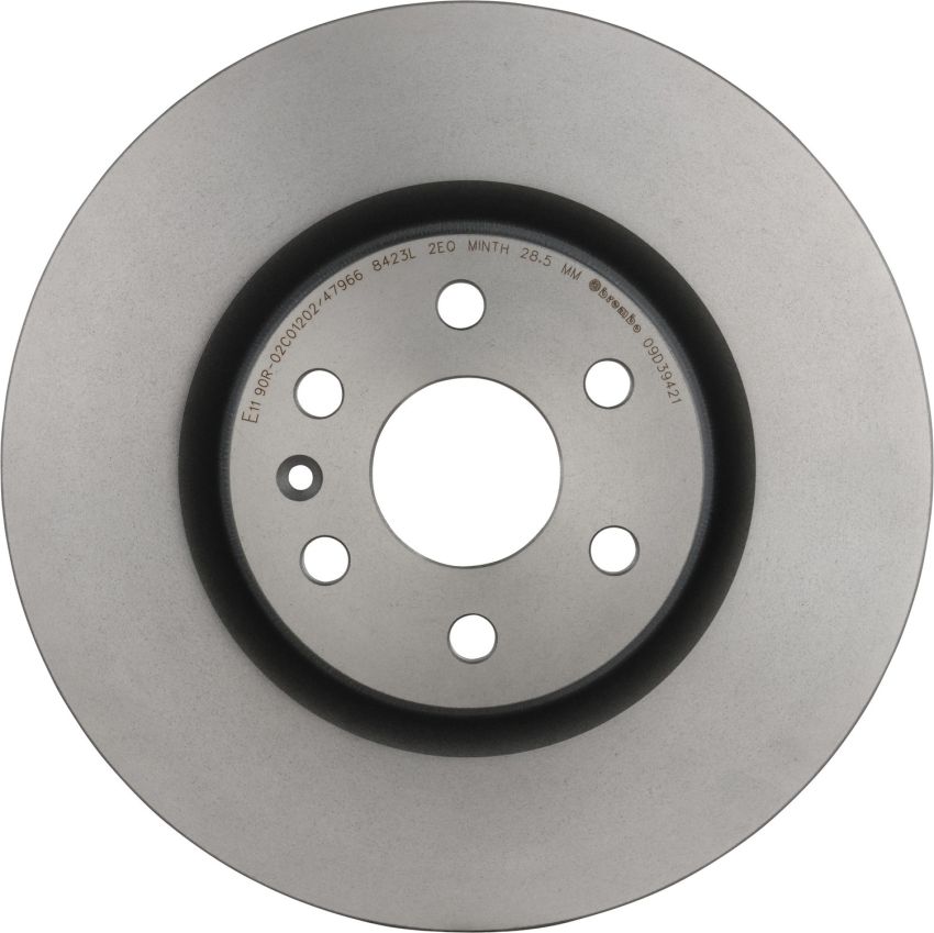 Brembo 09.D394.21 Premium Coated Vented Brake Rotor