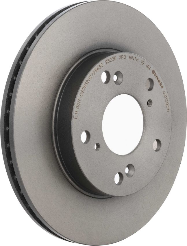 Brembo 09.D395.11 Premium Coated Vented Brake Rotor